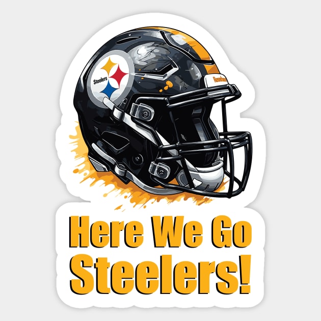 Pittsburgh Steelers Helmet Sticker by vectrus